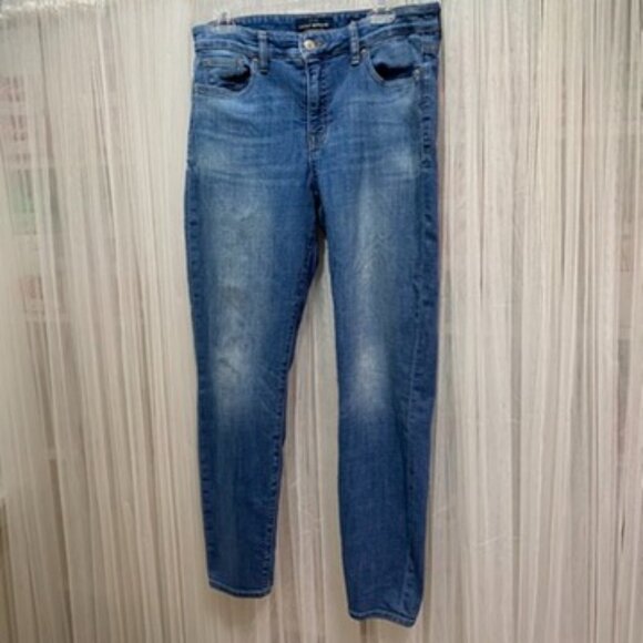 LUCKY BRAND | Blue Mid Rise Ava Skinny Jeans | Size 12/31 - Picture 3 of 12